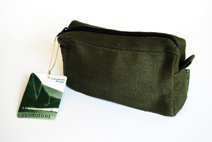 Ecolution Romanian Hemp Trousse Toilette Bag